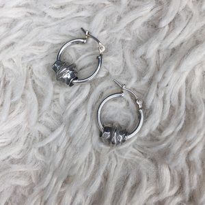 Rebecca McNerney Sterling Silver Hoops
